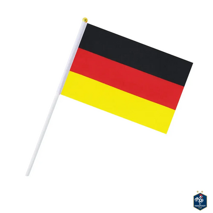 Lot de 10 Drapeaux à Main foot-Fan2Foot