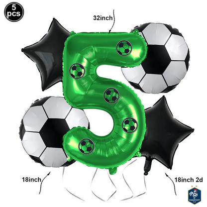 Kit de décoration anniversaire foot-Fan2Foot
