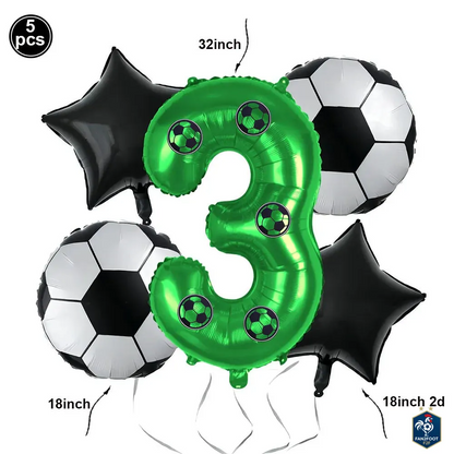 Kit de décoration anniversaire foot-Fan2Foot