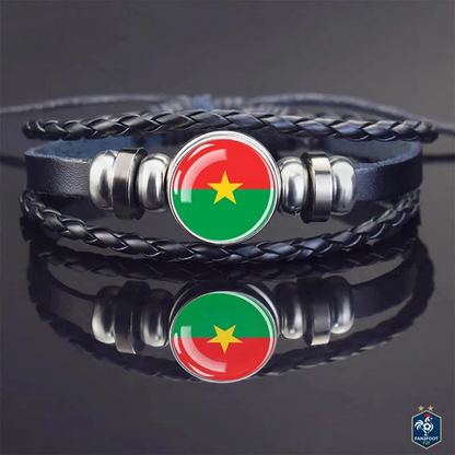 Bracelet en Cuir CAN 2025 foot-Fan2Foot