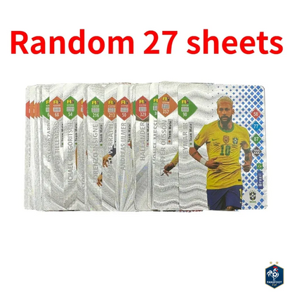 Carte Collector Football Star Or / Argent foot-Fan2Foot