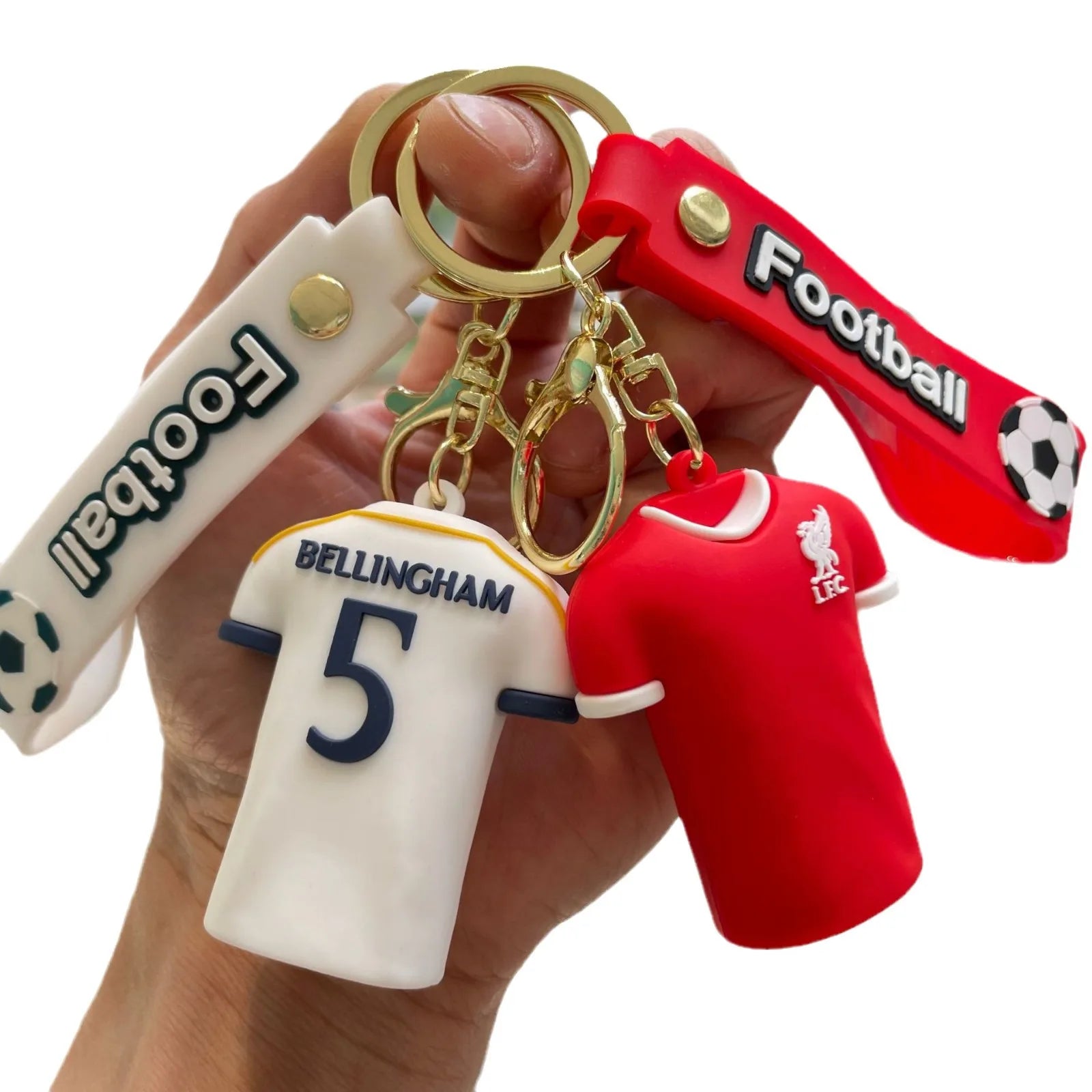Porte-Clés Silicone Joueur foot-Fan2Foot